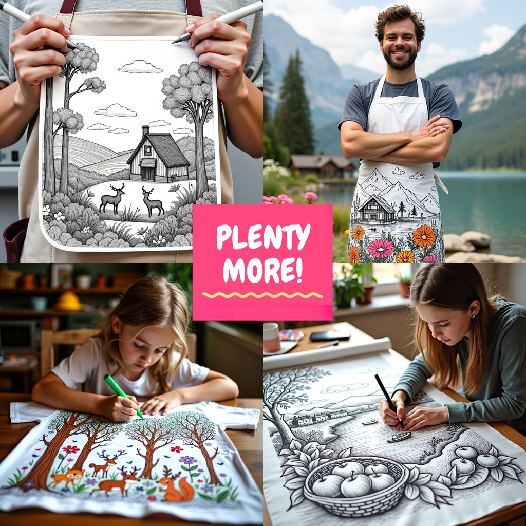 FREE Lake House Coloring Page with Sailboat and Mountains - Printable Download