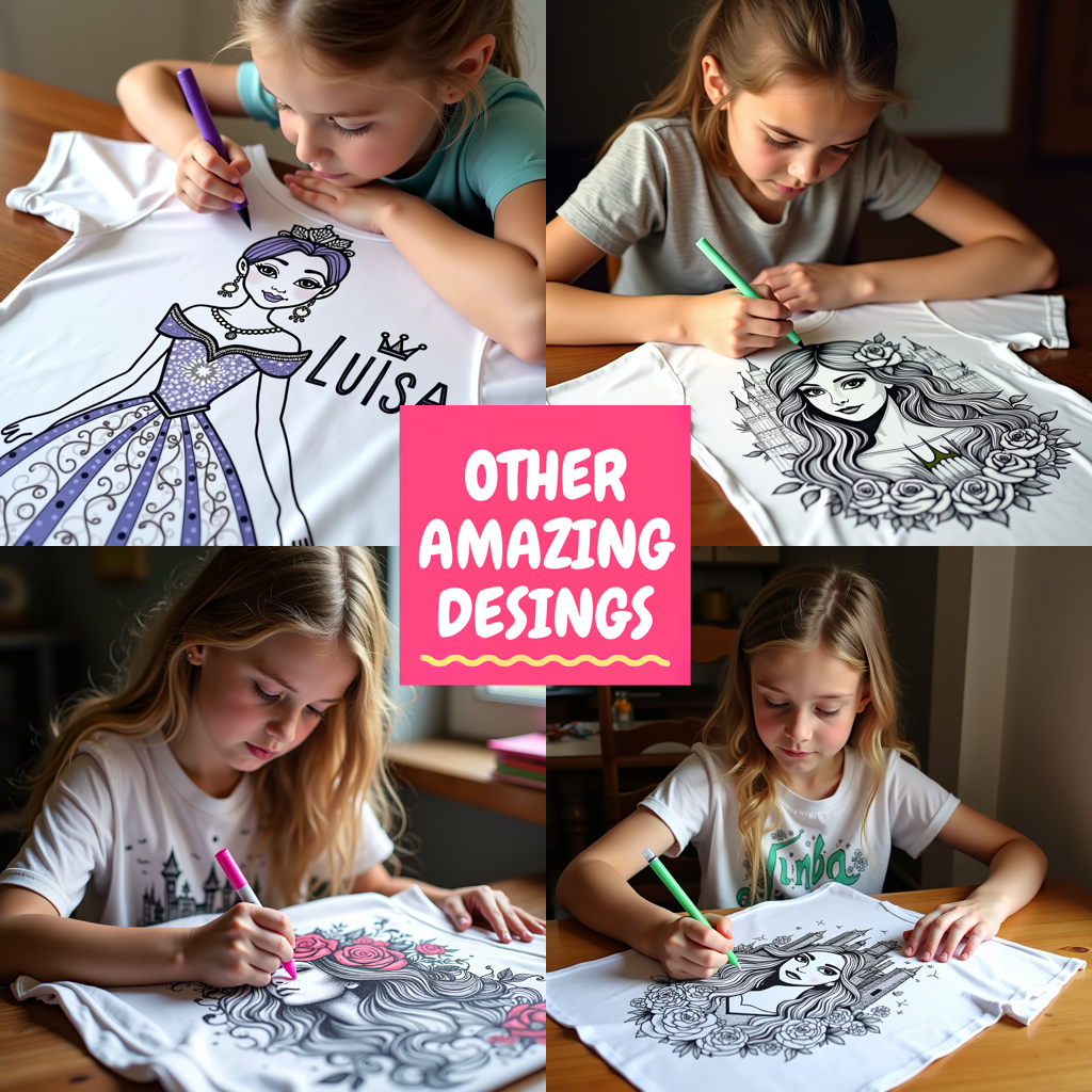 FREE Fantasy Princess Coloring Page - Detailed Line Art Download NOW