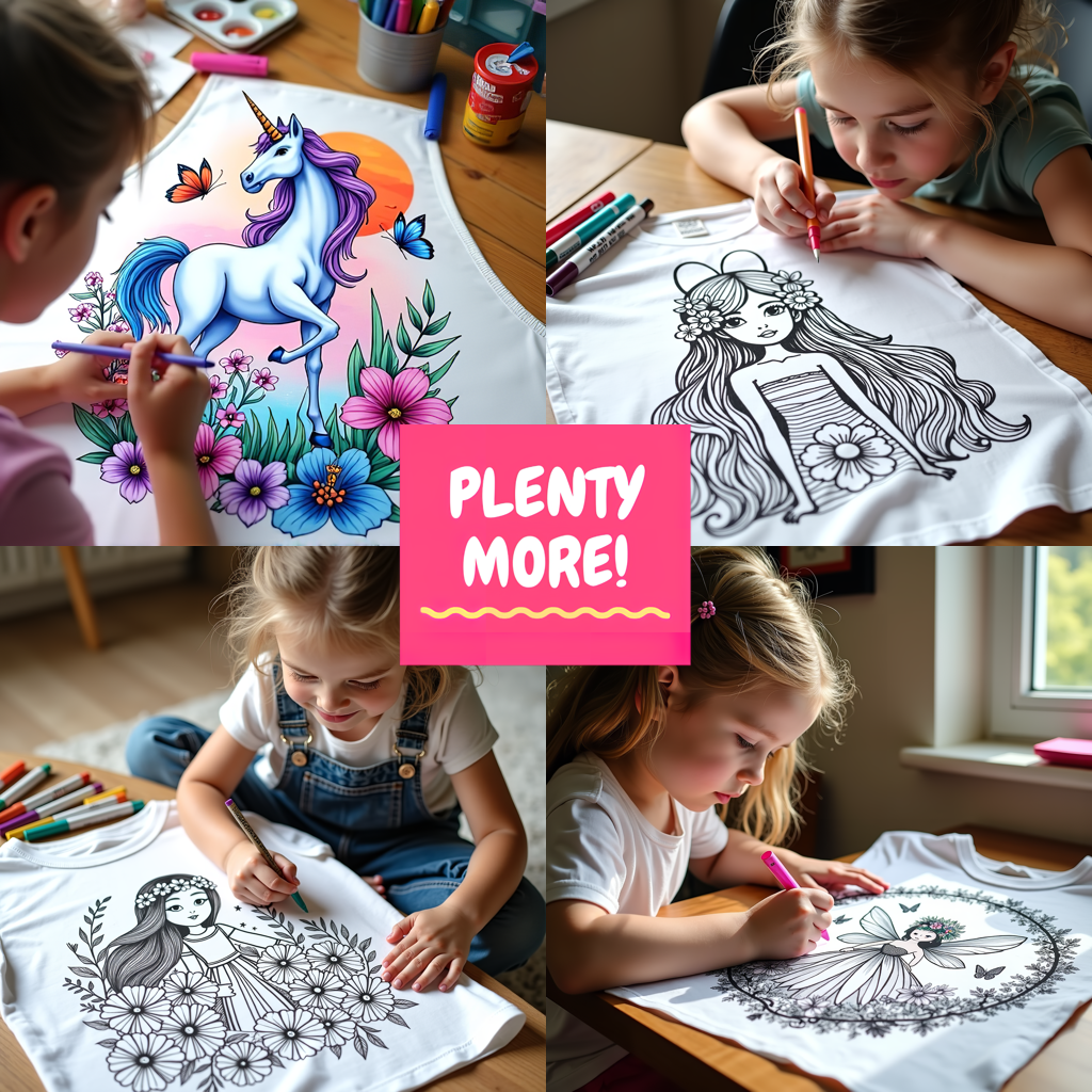 FREE Unicorn Coloring Page - Printable Meadow Scene Download