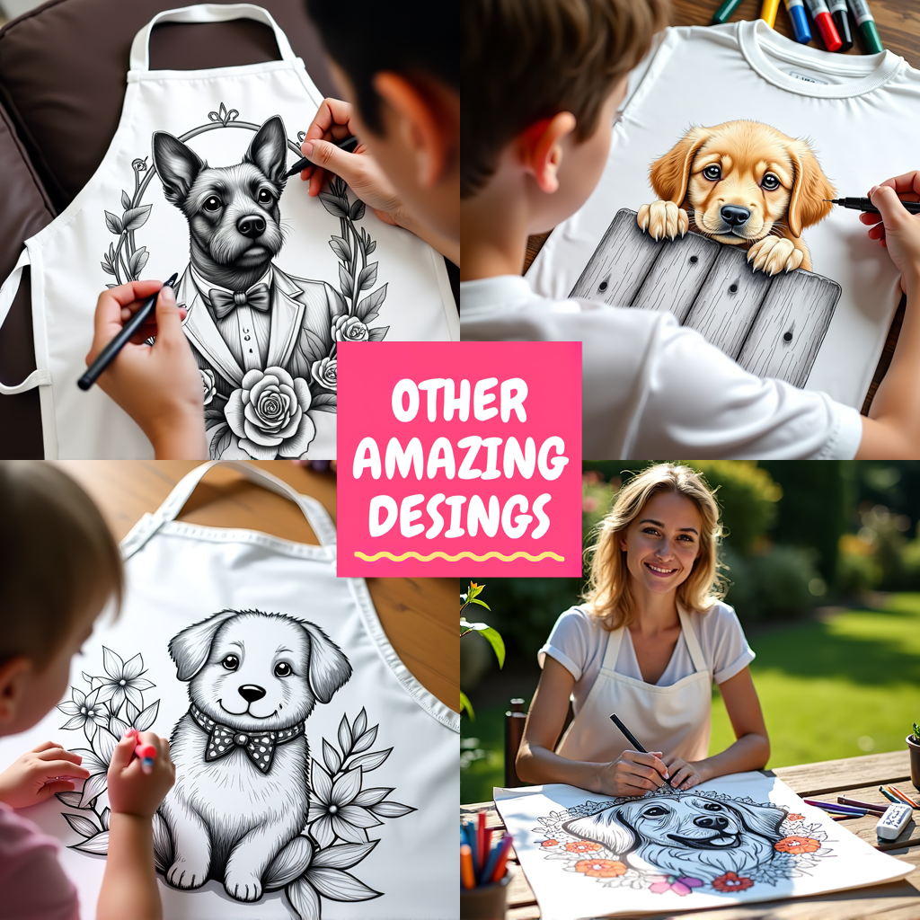 FREE Puppy and Flowers Coloring Page - Download NOW