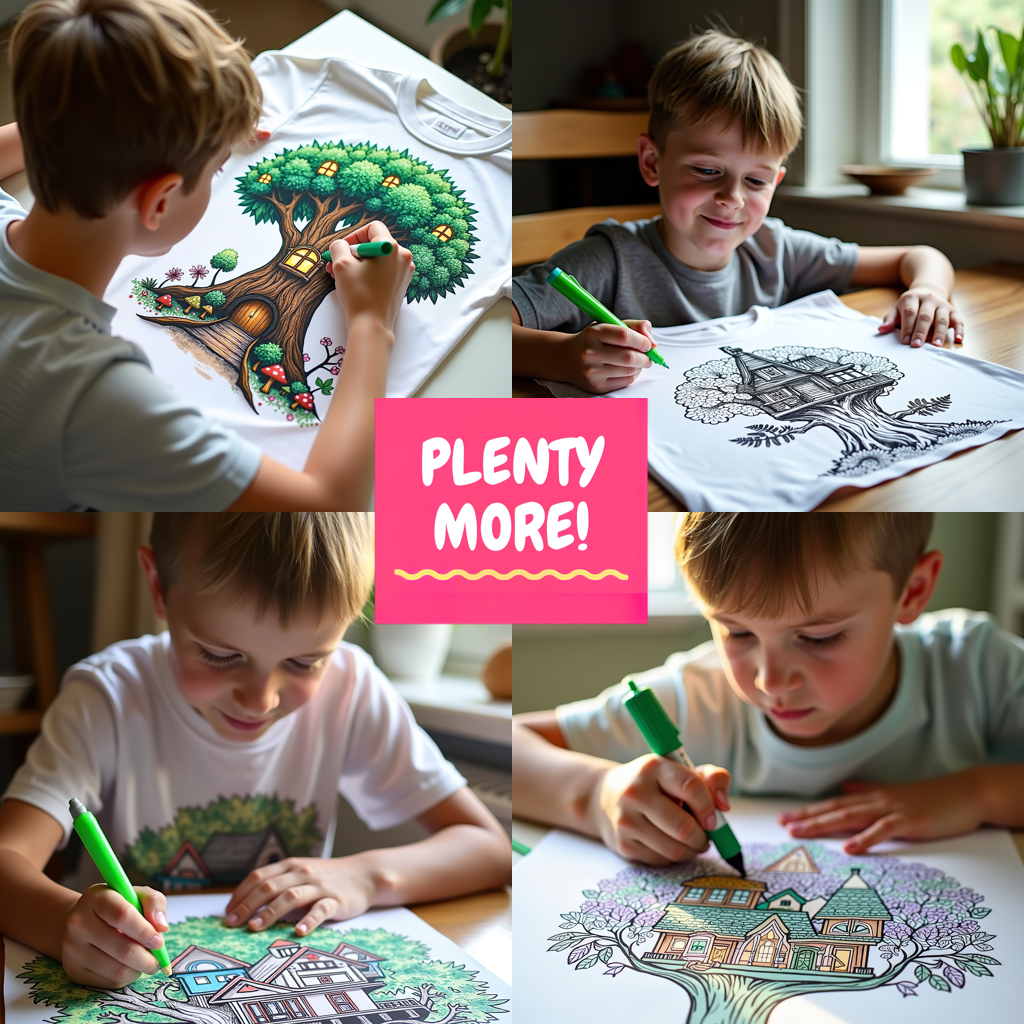 FREE Fairy Treehouse Coloring Page - Printable Download