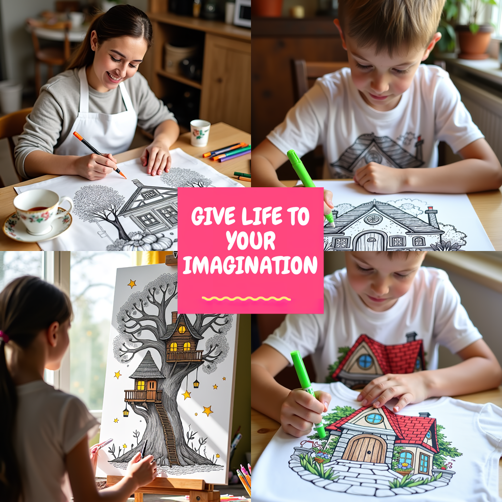 FREE Fantasy House Coloring Page - Download NOW