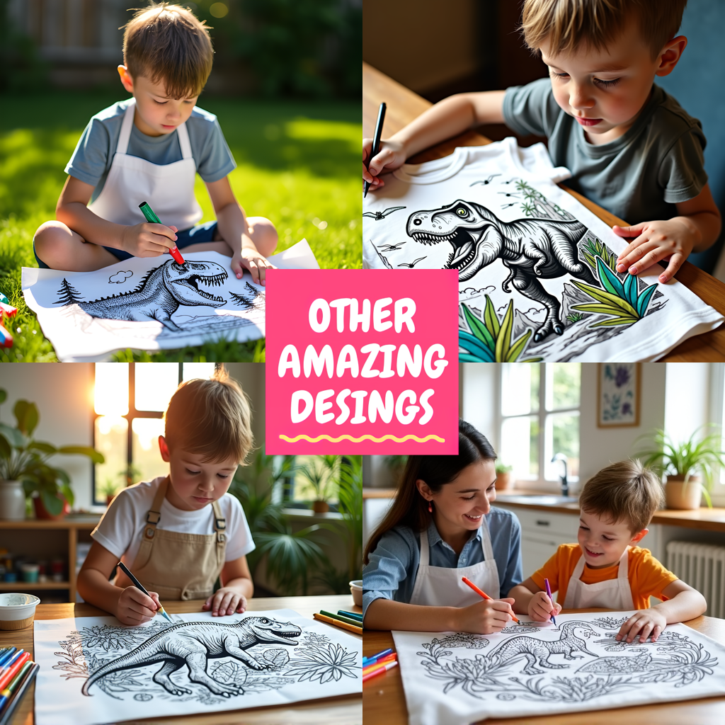 FREE T-Rex Jungle Coloring Page - Printable Download