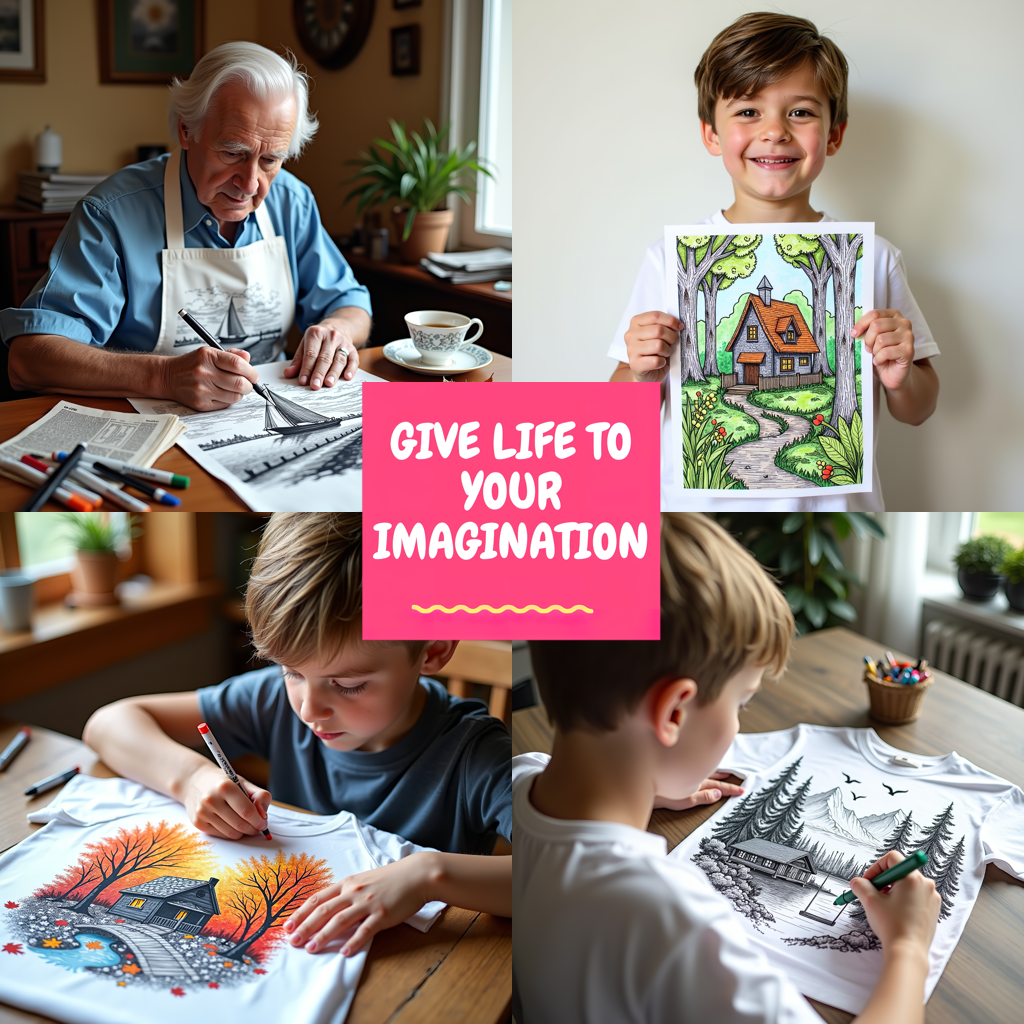 FREE Tranquil Cabin by the Lake Coloring Page Download