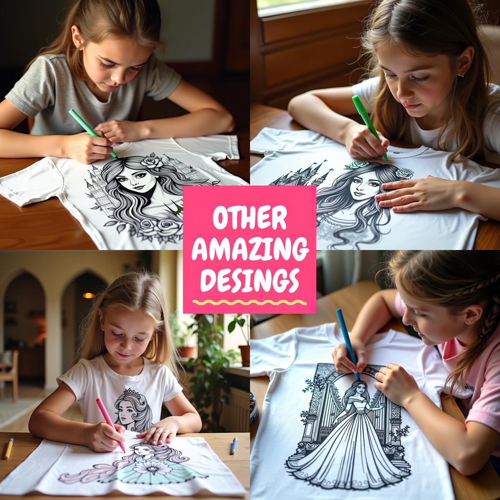 FREE Princess Elegance Coloring Page - Download NOW