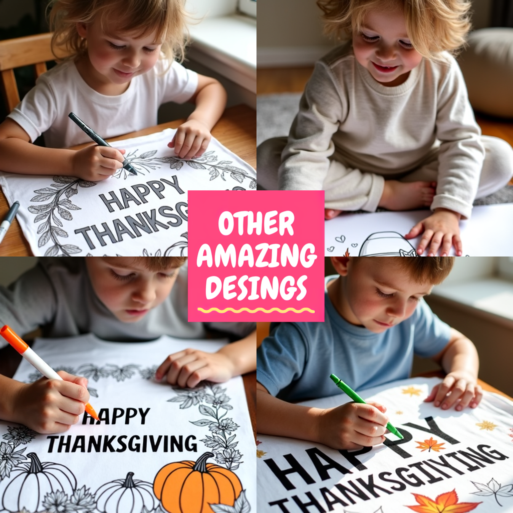 FREE Thanksgiving Coloring Page Download NOW - Pumpkins and Leaves Design