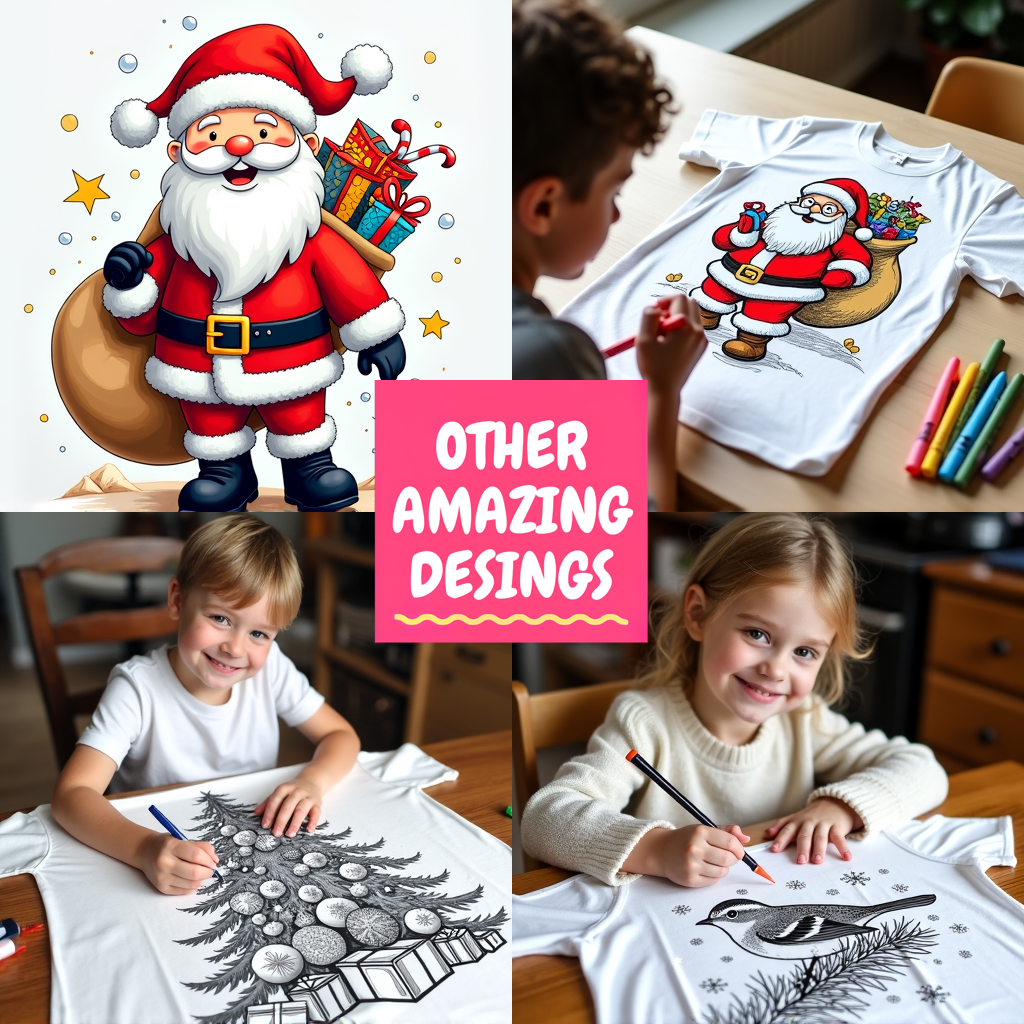 FREE Santa Claus Christmas Coloring Page Download