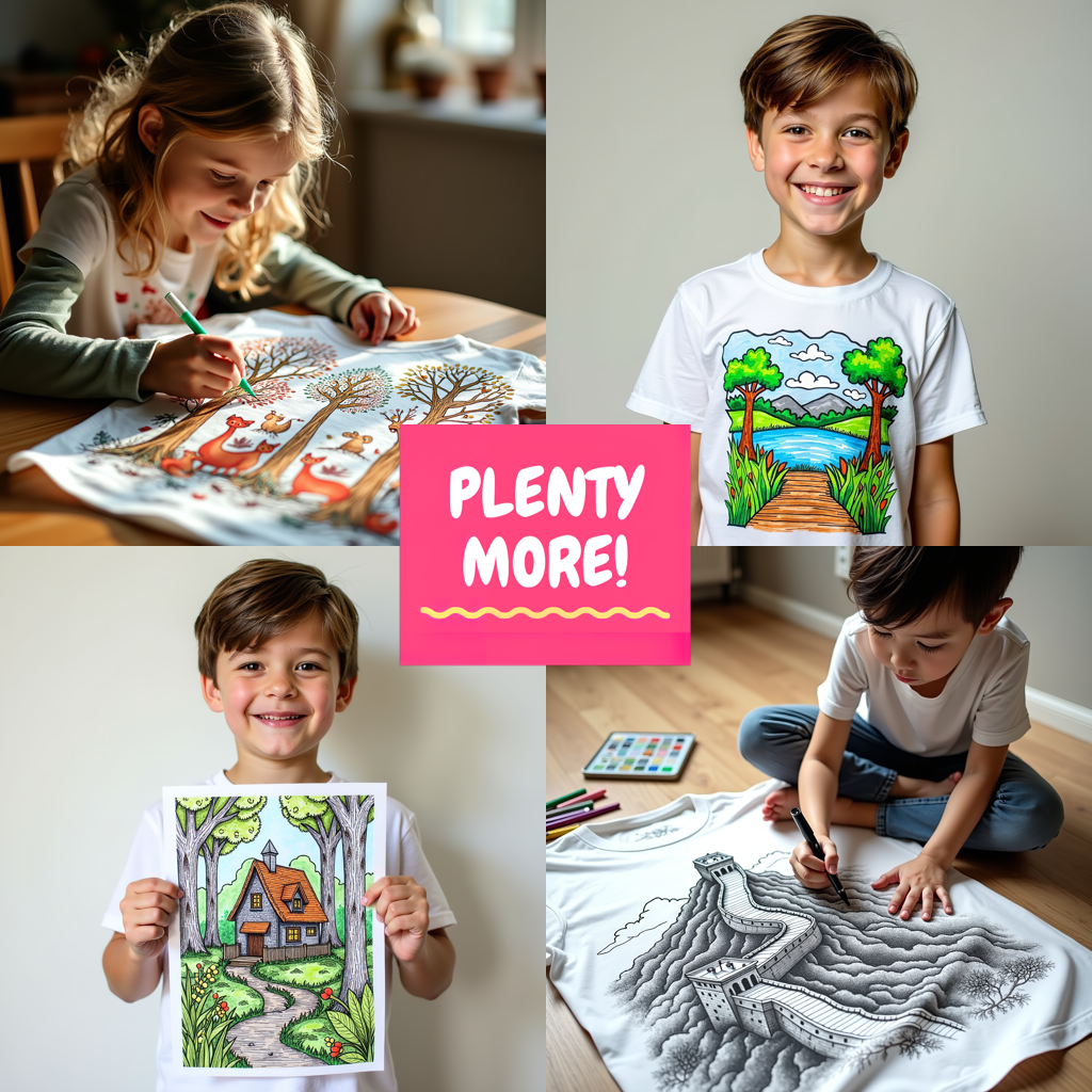 FREE Lush Landscape Coloring Page - Rainbow & Clouds Printable Download