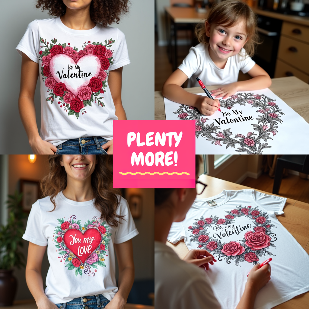 FREE Love You for Ever Hearts Coloring Page - Printable Valentine's Day Download