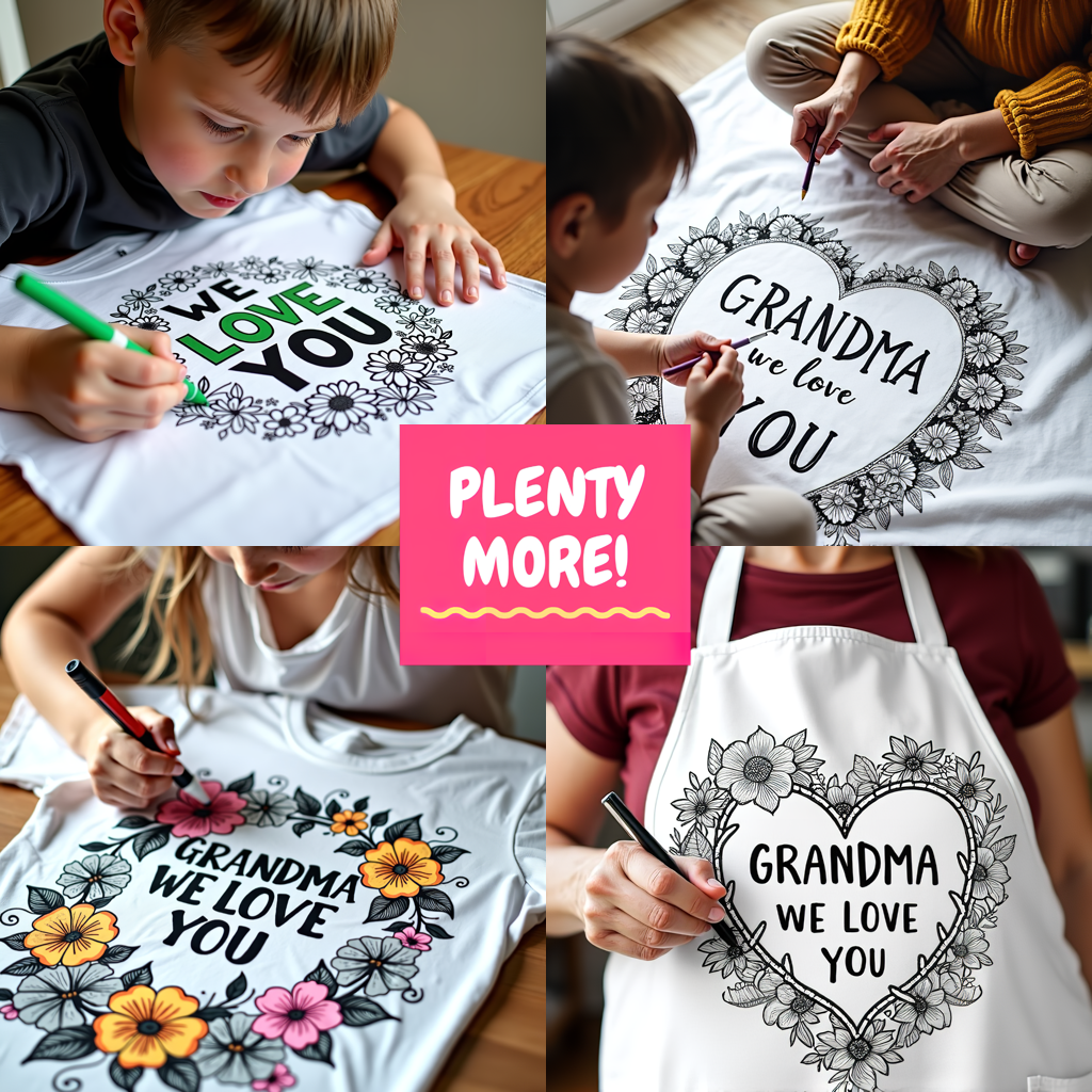 FREE Nanna We Love You Coloring Page - Download NOW