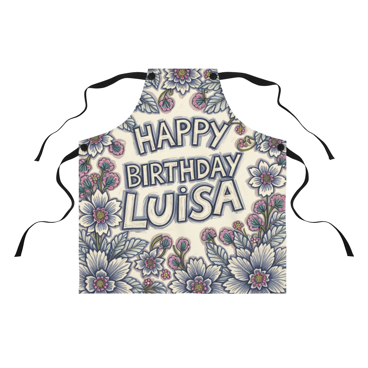 Custom Apron Coloring Kit with 10 Fabric Markers