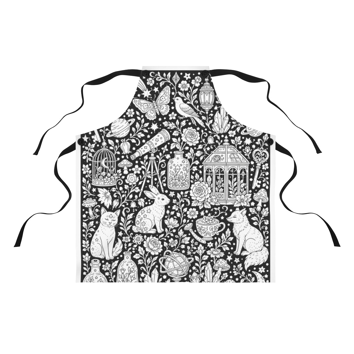 Celestial Fantasy Apron kit shown in a lifestyle mockup - front view