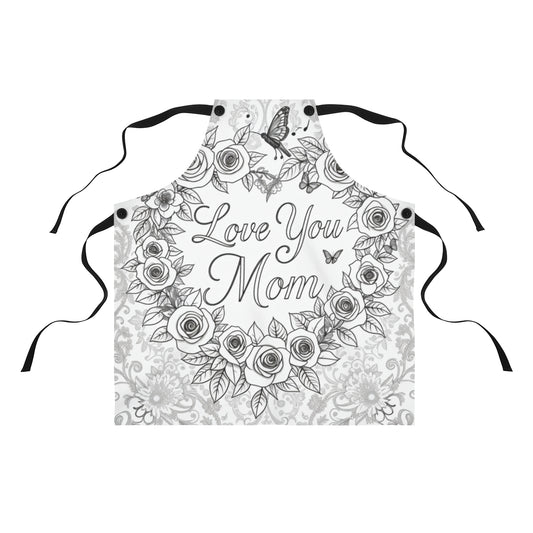 Custom Apron Coloring Kit with 10 Fabric Markers