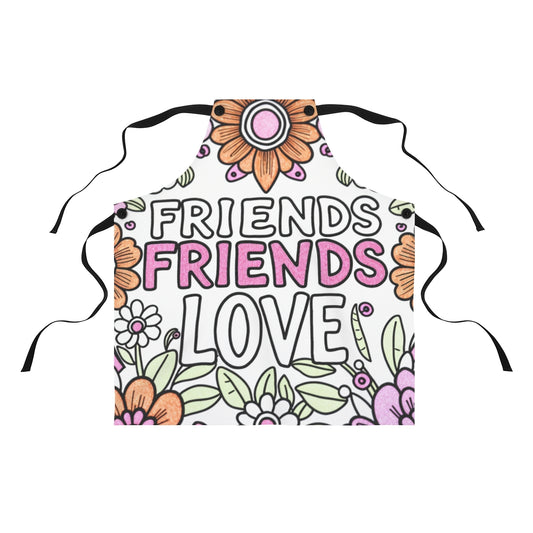 Custom Apron Coloring Kit with 10 Fabric Markers