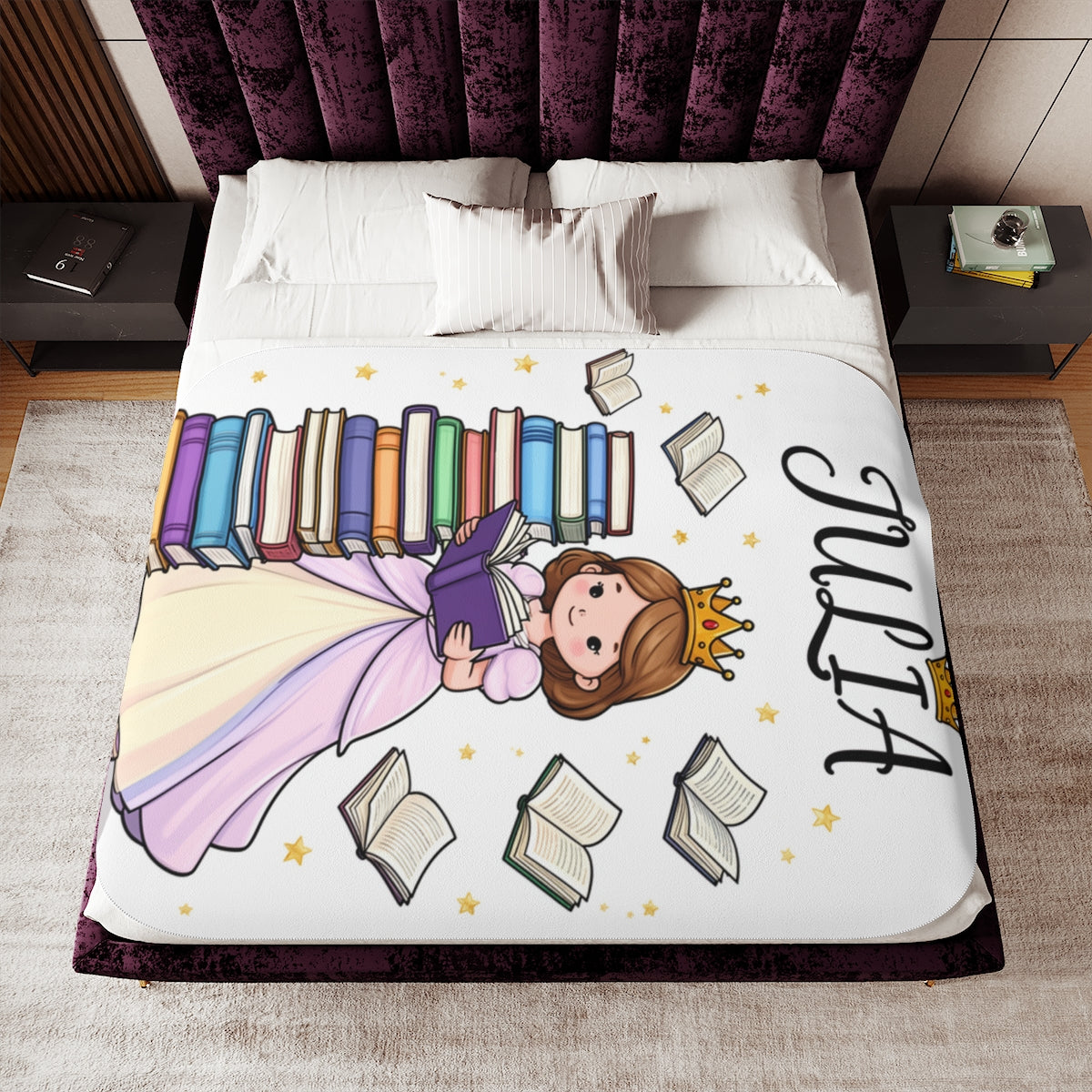 Custom Blanket with Your Design Ghibli-Style