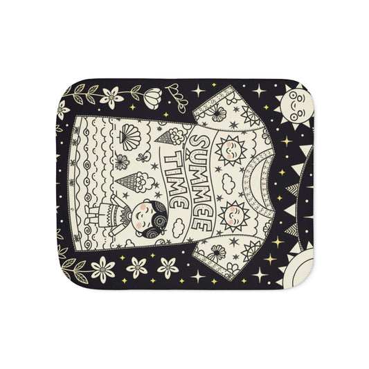 Custom Blanket Coloring Kit with 10 Fabric Markers