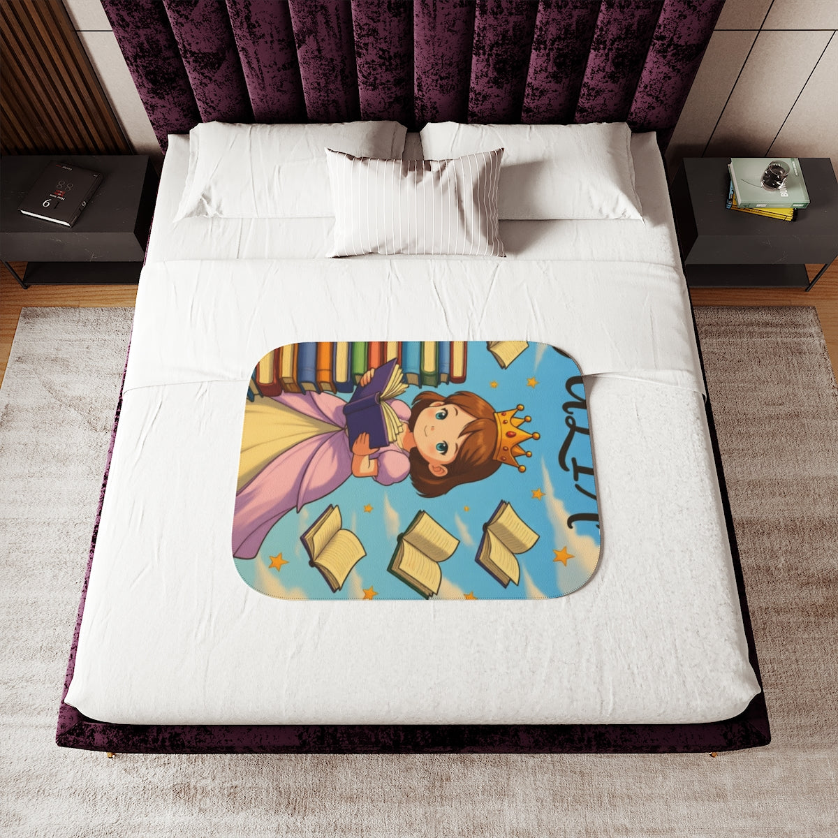 Custom Blanket with Your Design Ghibli-Style