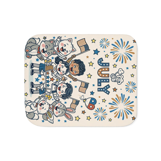 Custom Blanket Coloring Kit with 10 Fabric Markers