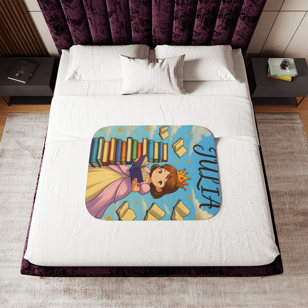 Custom Blanket with Your Design Ghibli-Style