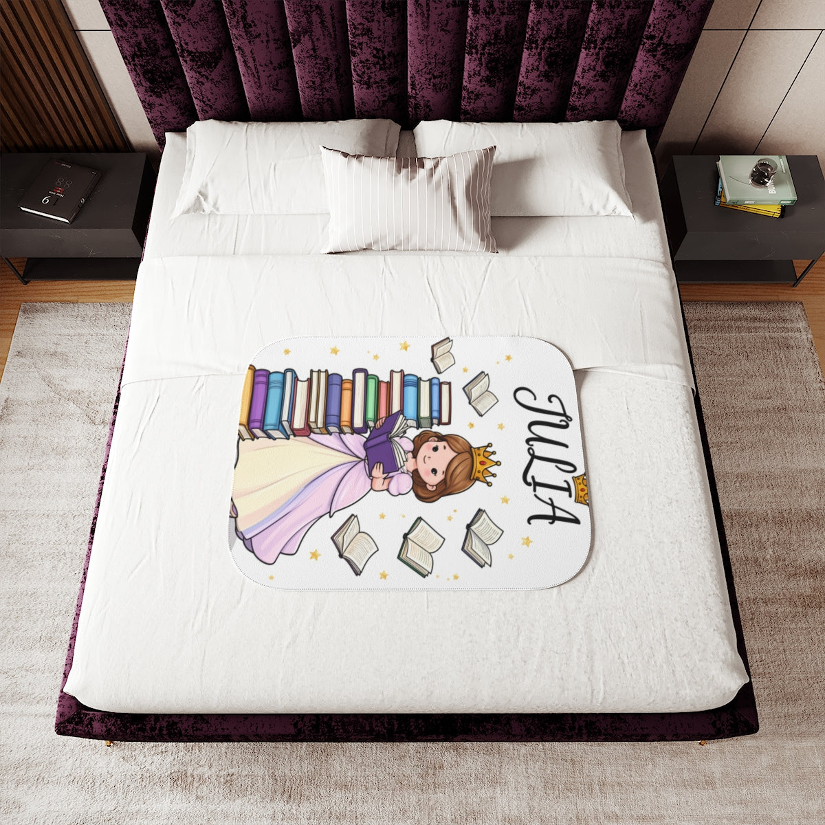 Custom Blanket with Your Design Ghibli-Style