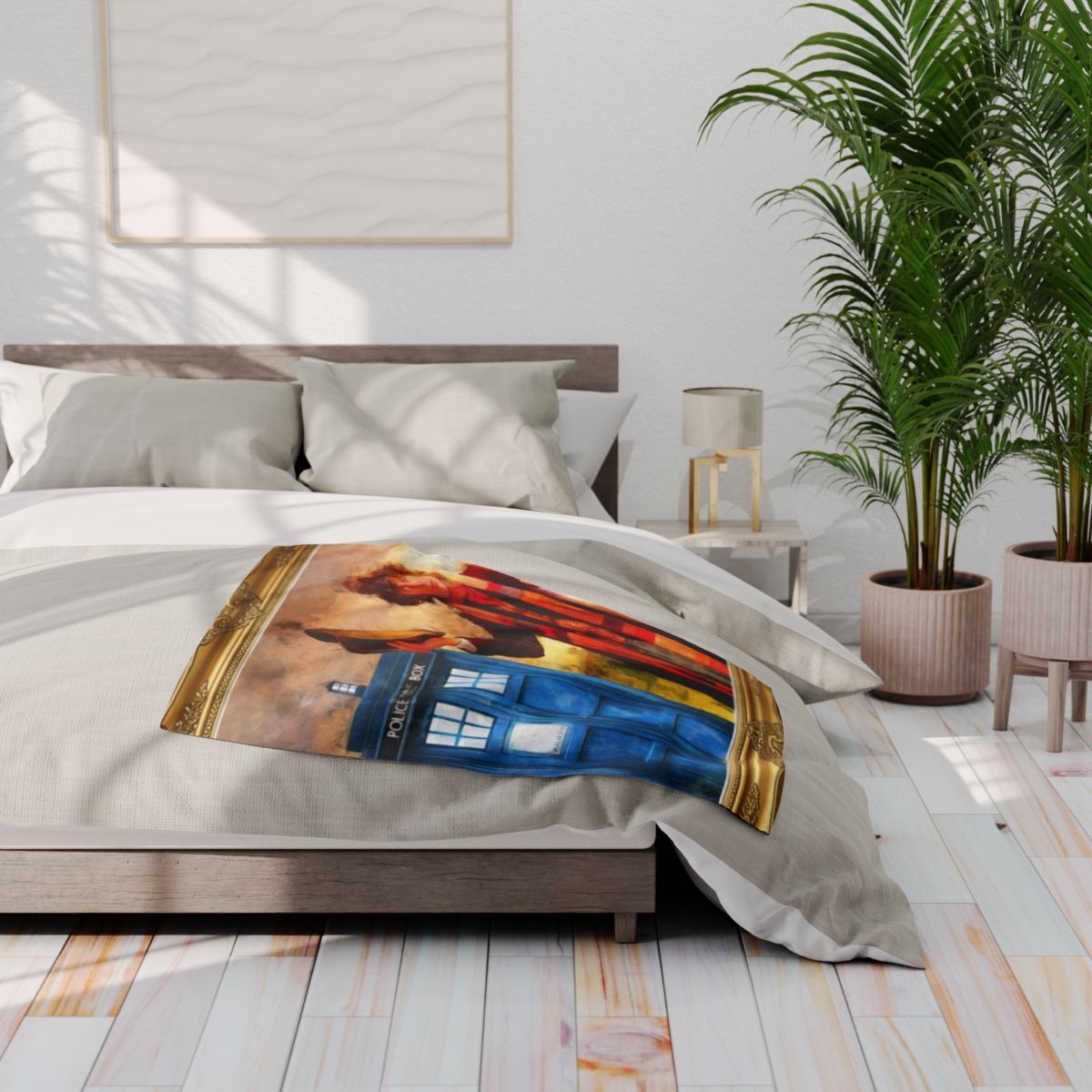 Custom Fleece Blanket with Your Design