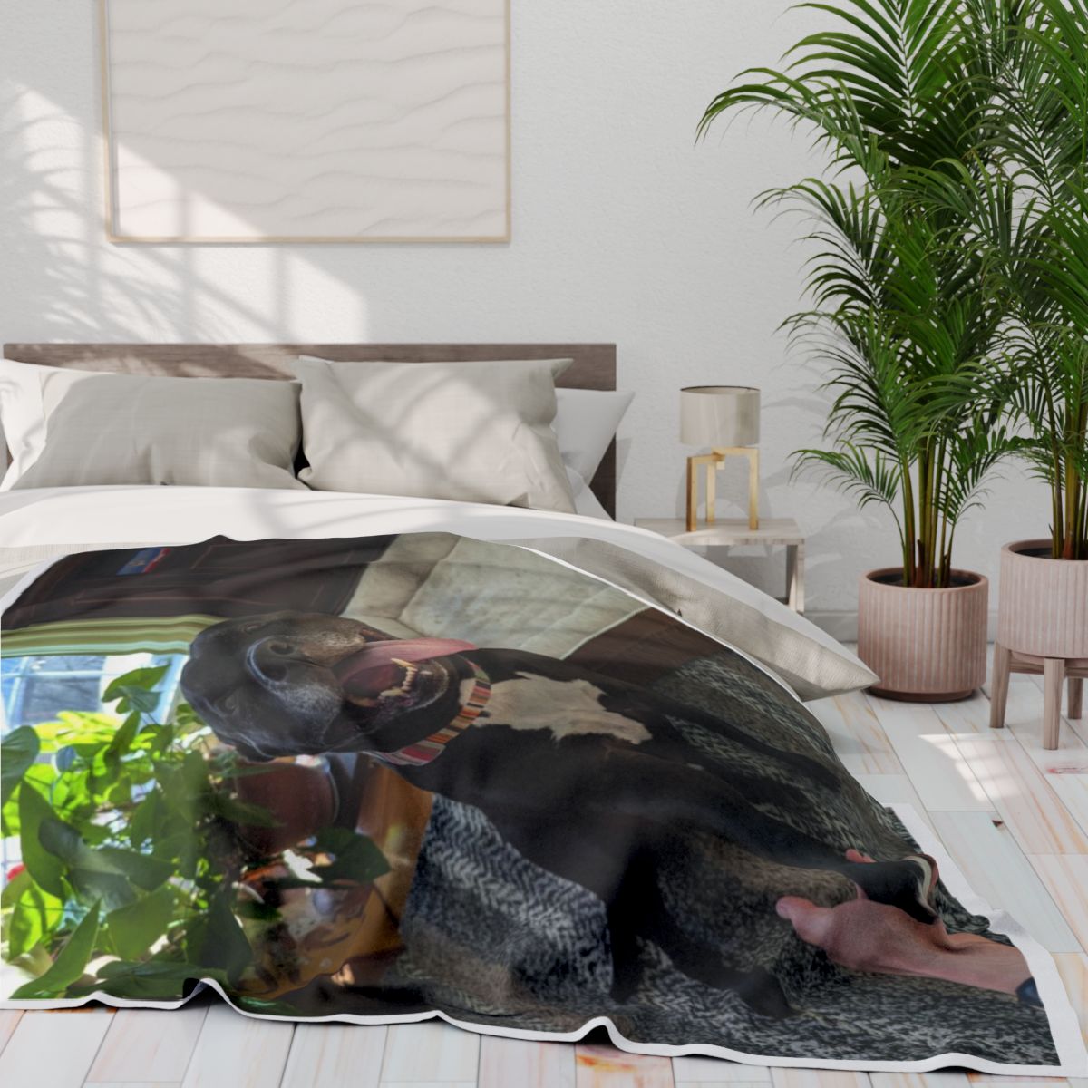 Custom Fleece Blanket with Your Design