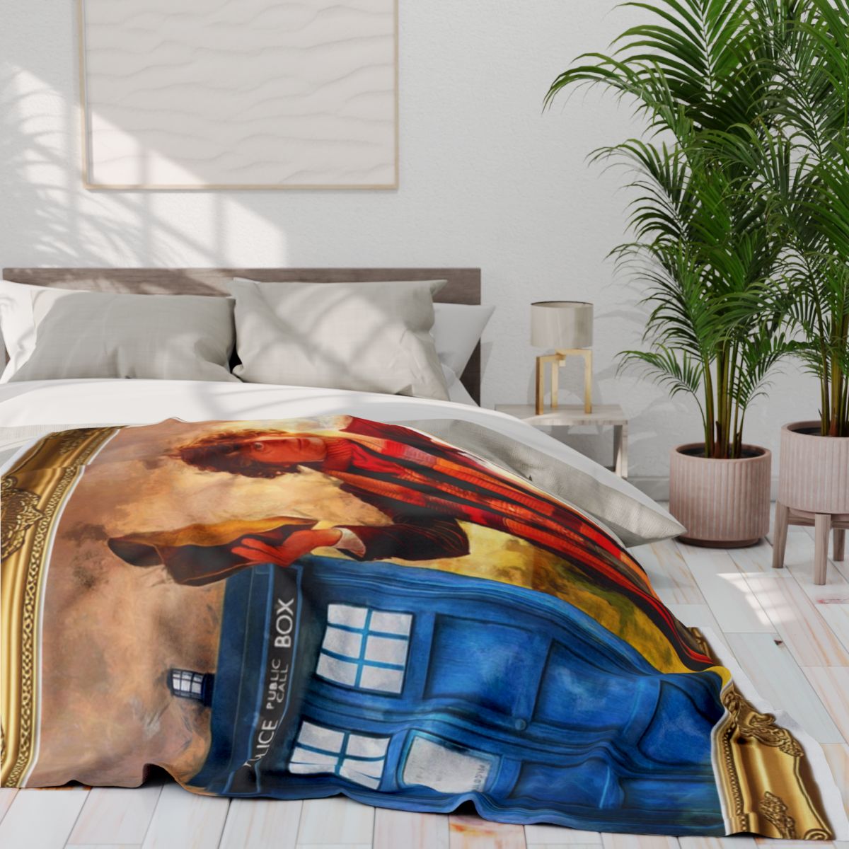 Custom Fleece Blanket with Your Design