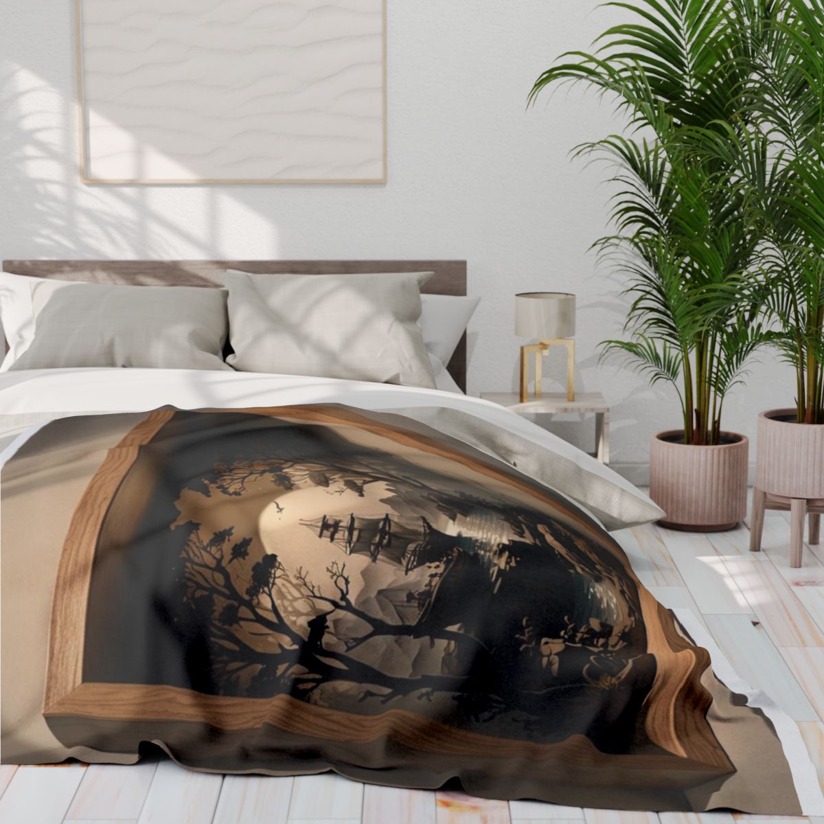 Custom Fleece Blanket with Your Design