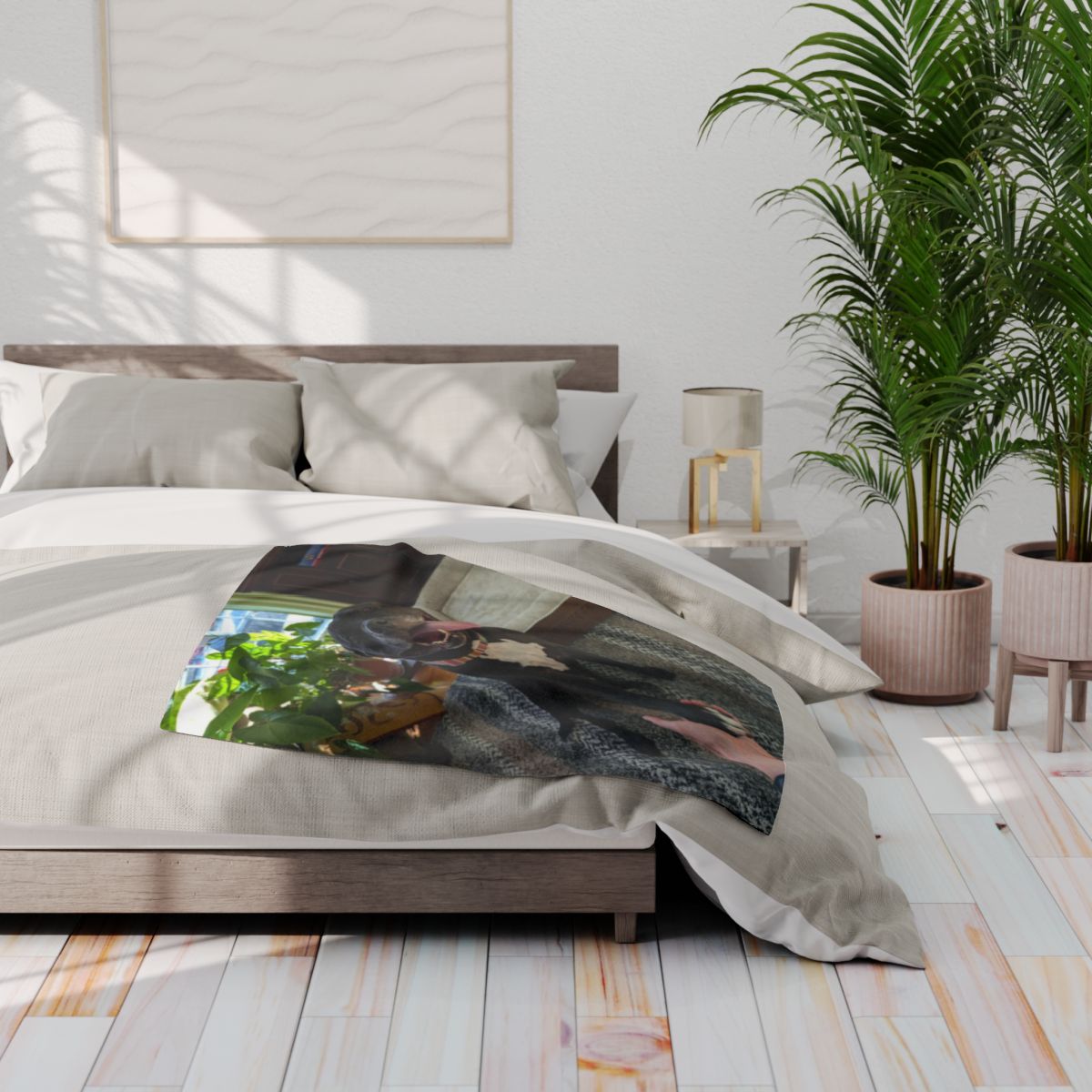 Custom Fleece Blanket with Your Design