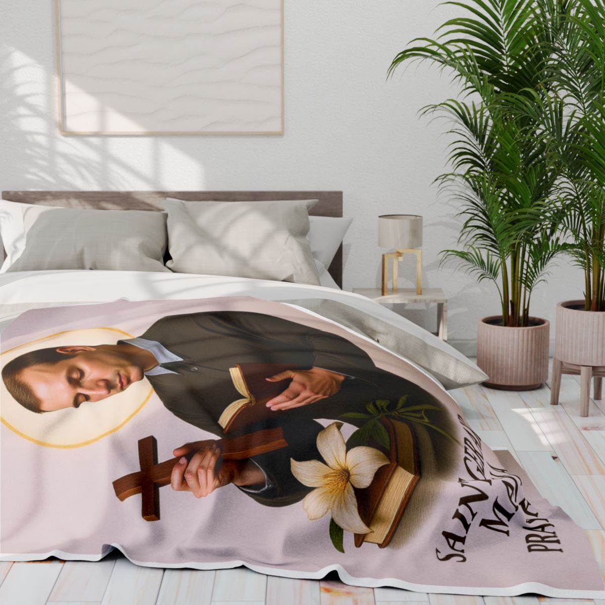 Custom Fleece Blanket with Your Design