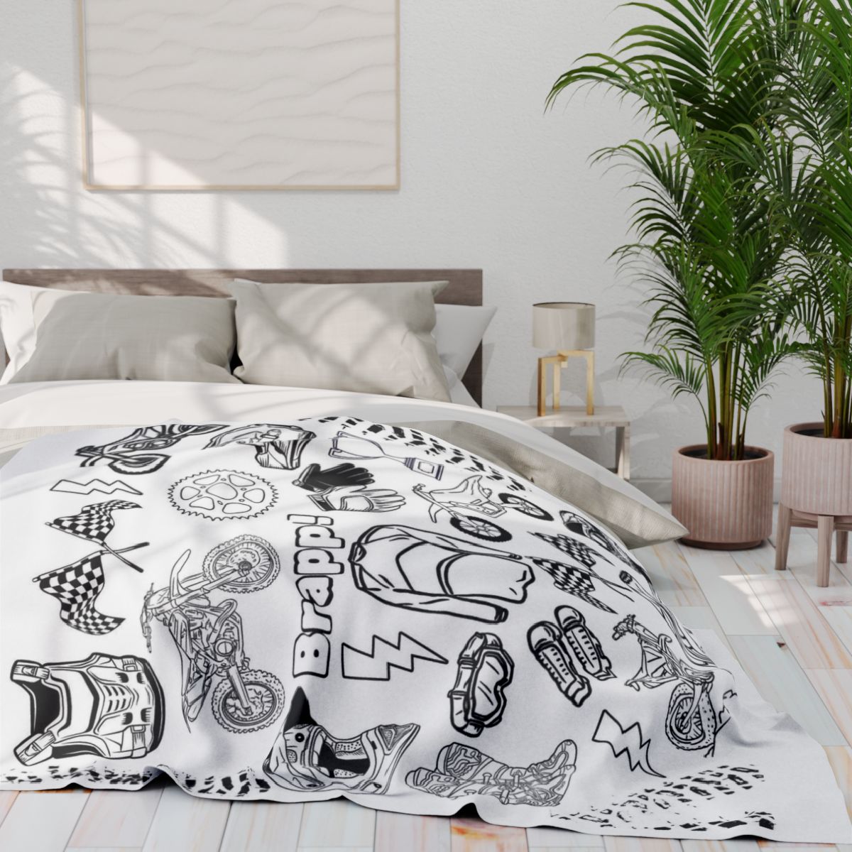Custom Fleece Blanket with Your Design