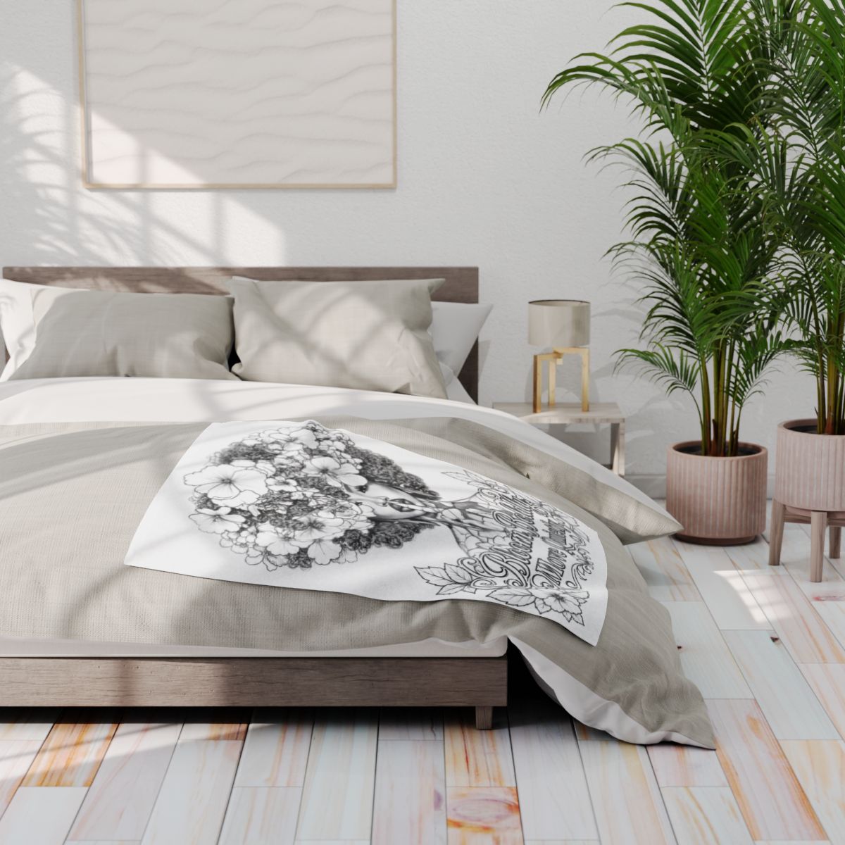Custom Fleece Blanket with Your Design