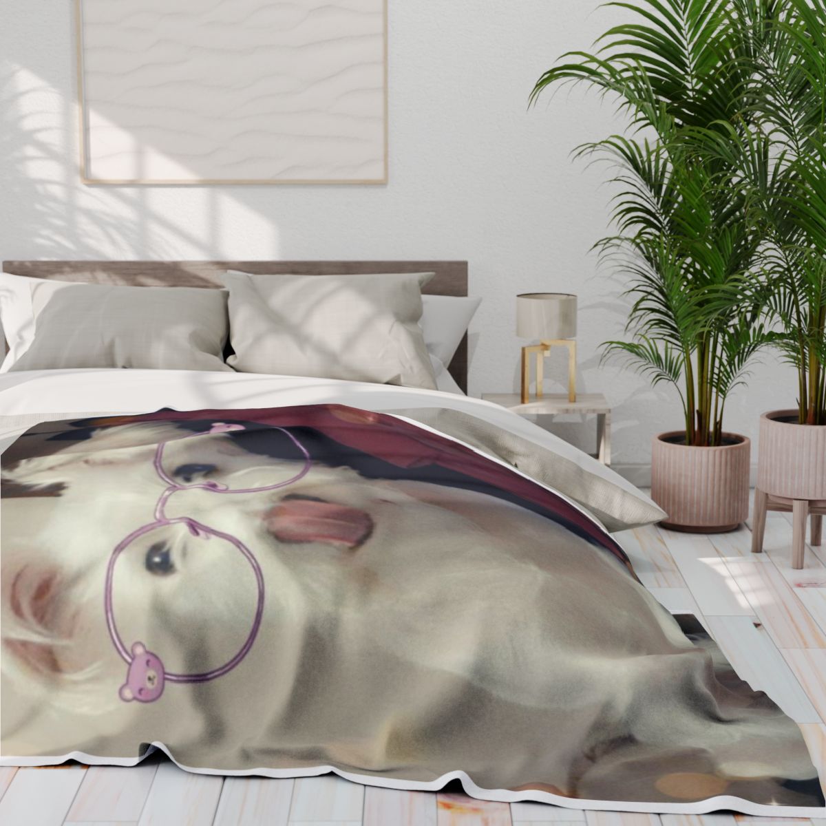 Custom Fleece Blanket with Your Design