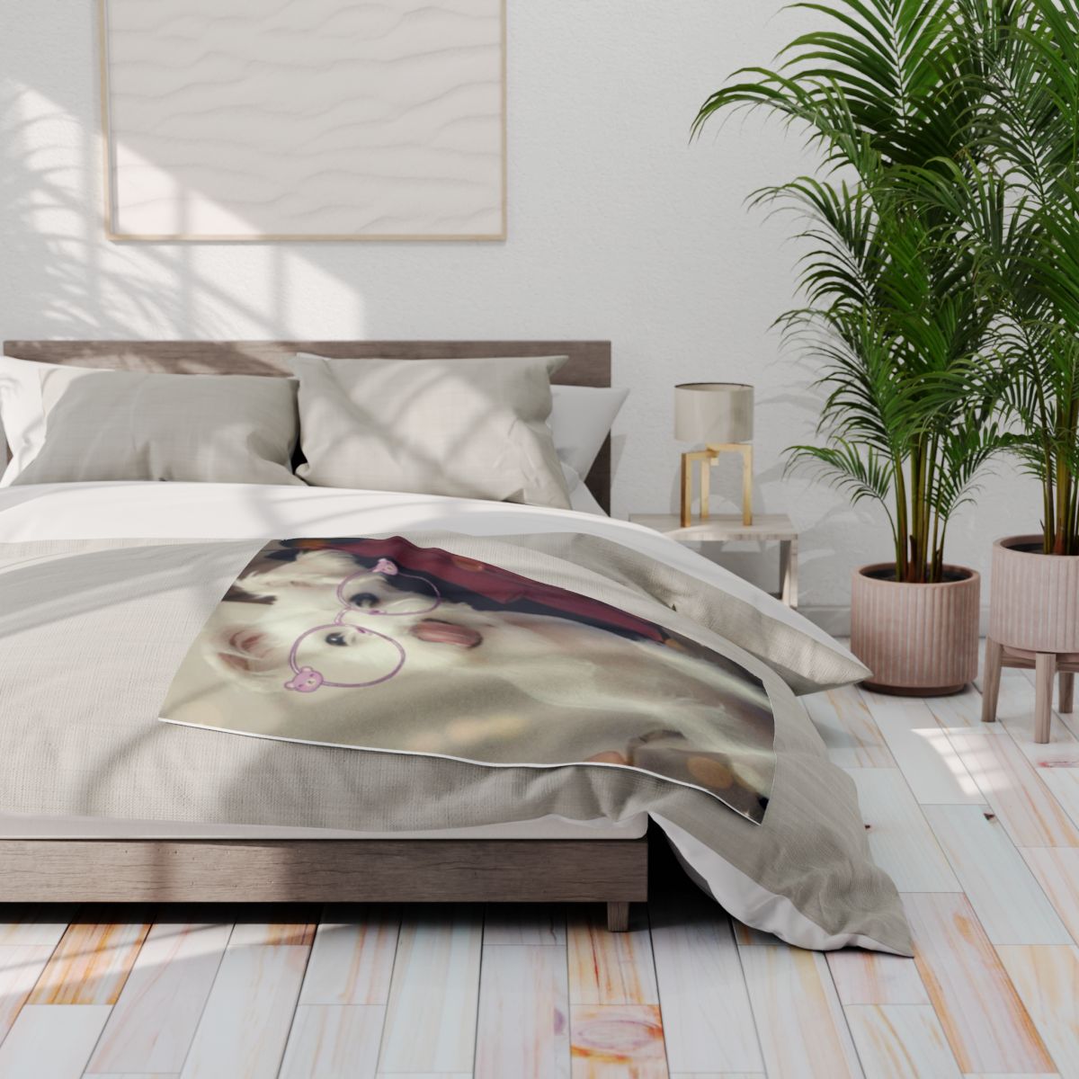 Custom Fleece Blanket with Your Design