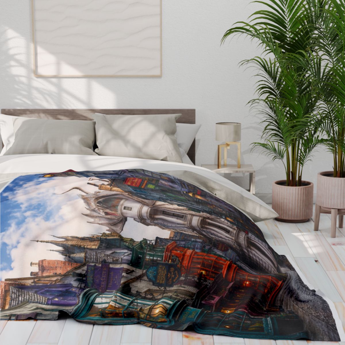 Custom Fleece Blanket with Your Design