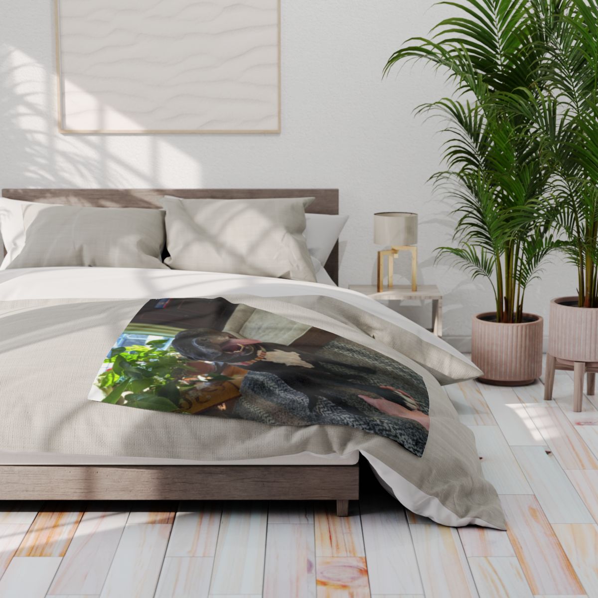 Custom Fleece Blanket with Your Design