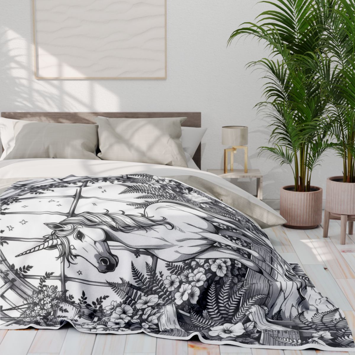 Fleece Blanket Coloring Kit with Fabric Markers - Creative Art