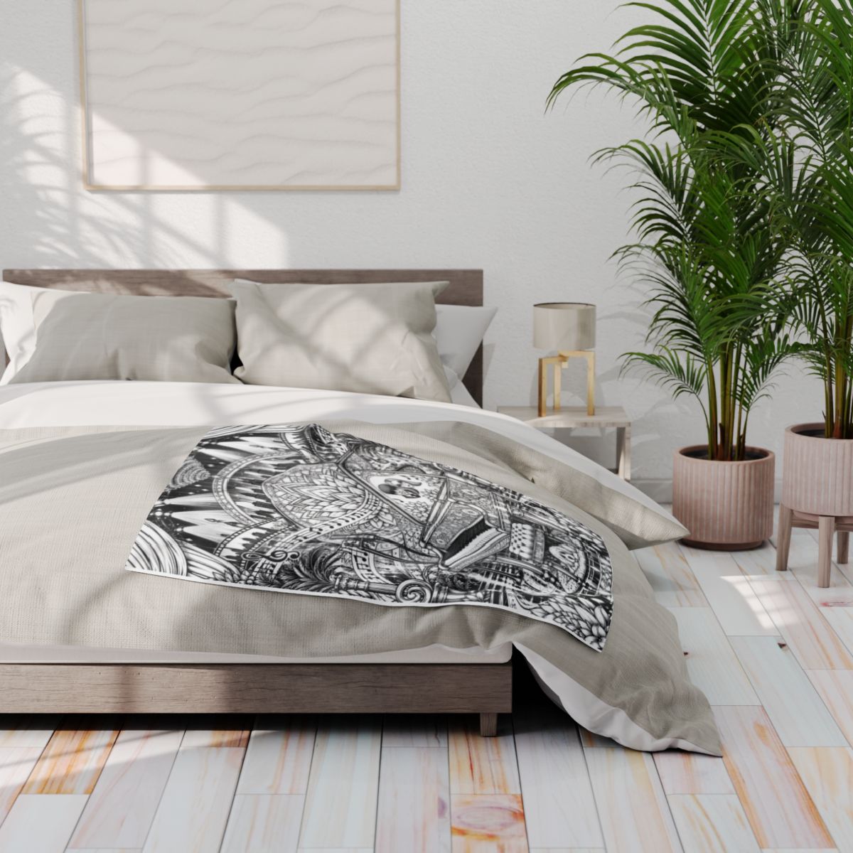 Custom Fleece Blanket with Your Design