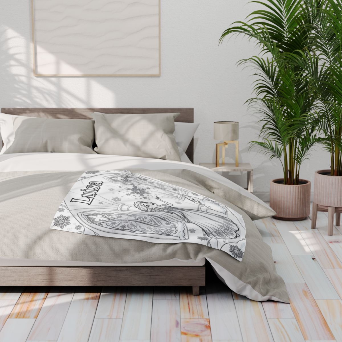 Custom Fleece Blanket with Your Design
