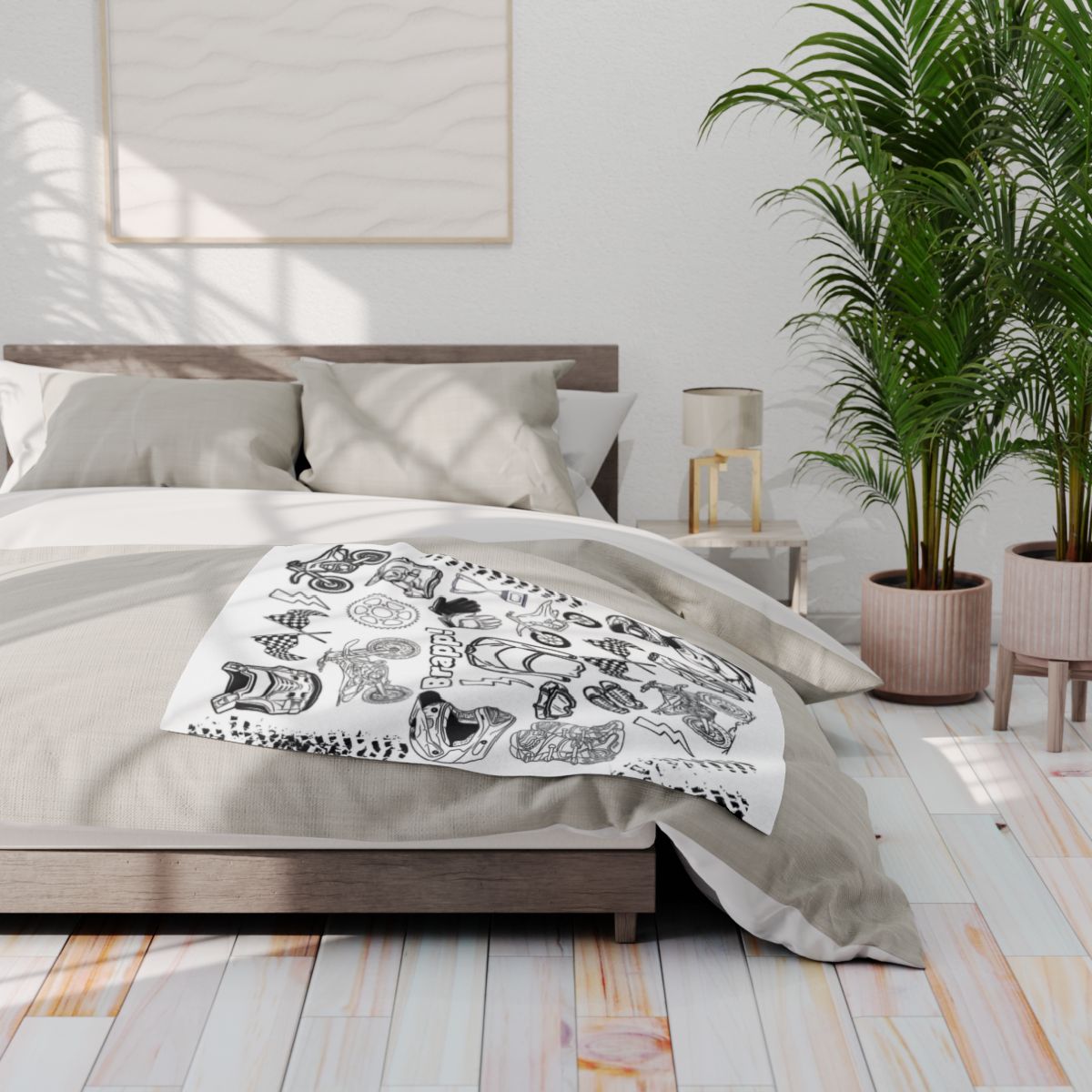 Custom Fleece Blanket with Your Design