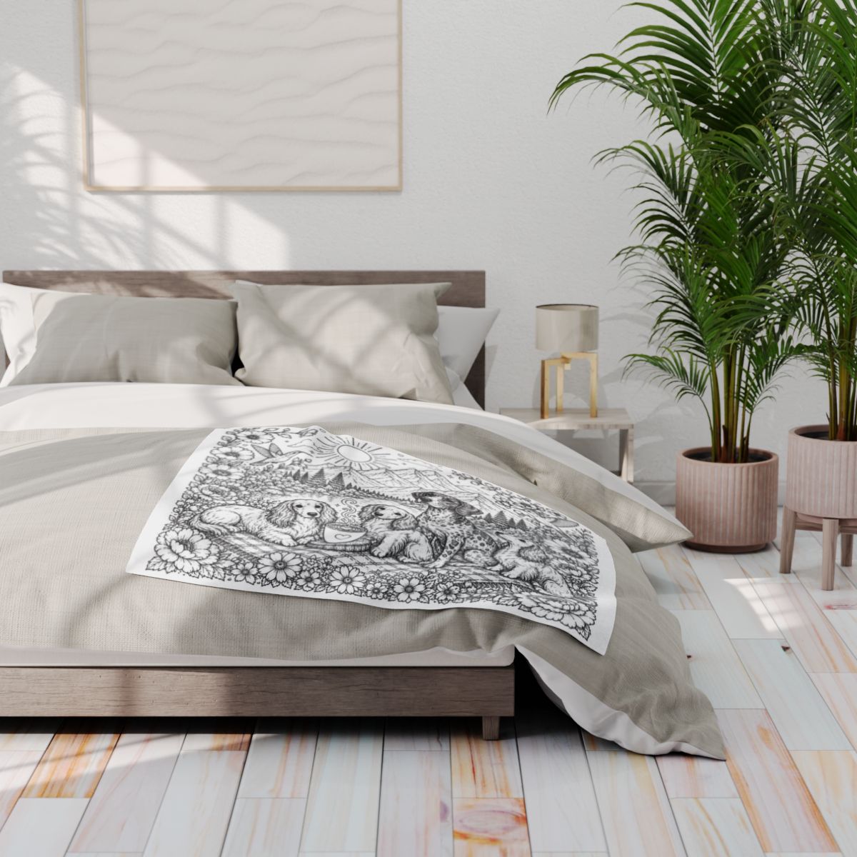Custom Fleece Blanket with Your Design
