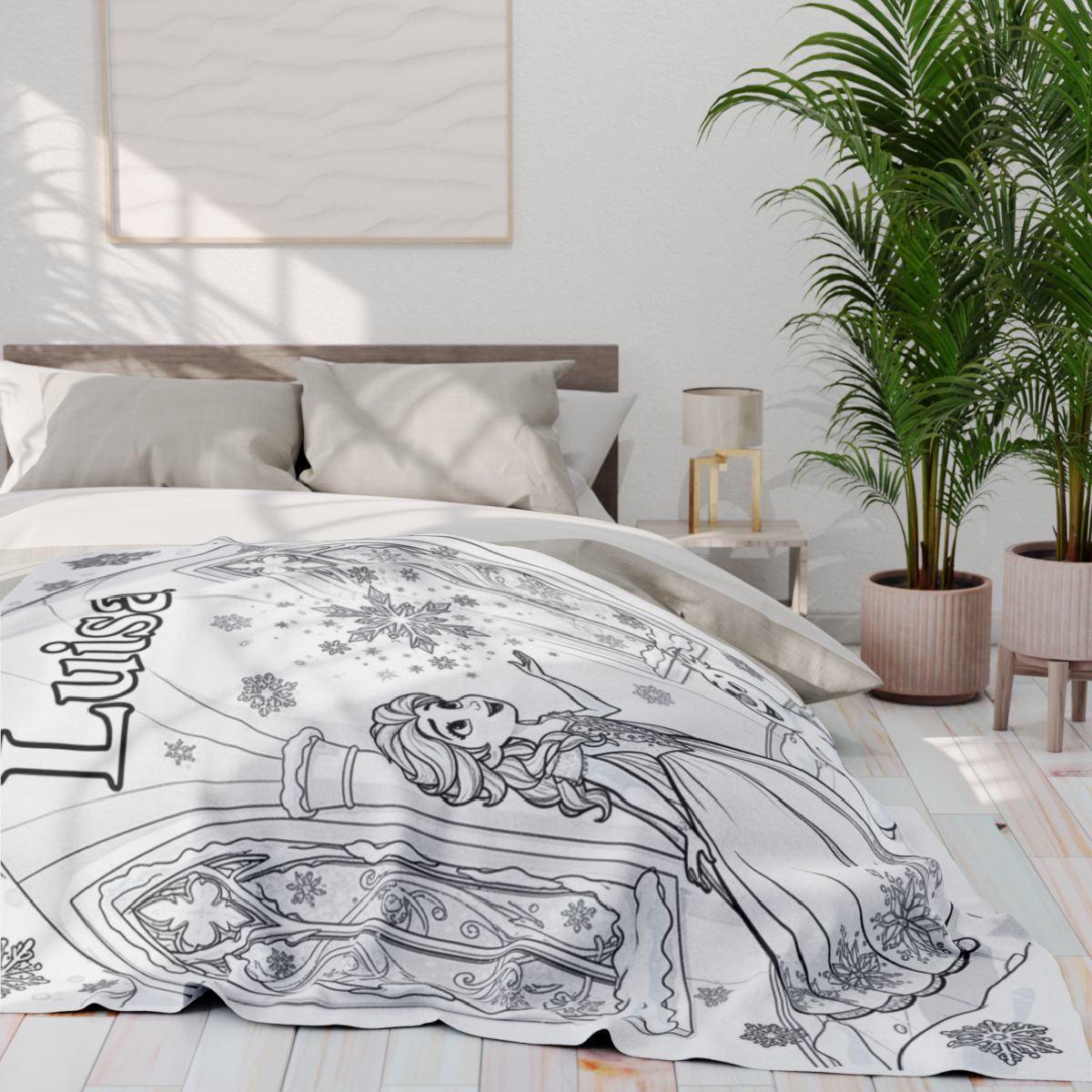 Custom Fleece Blanket with Your Design