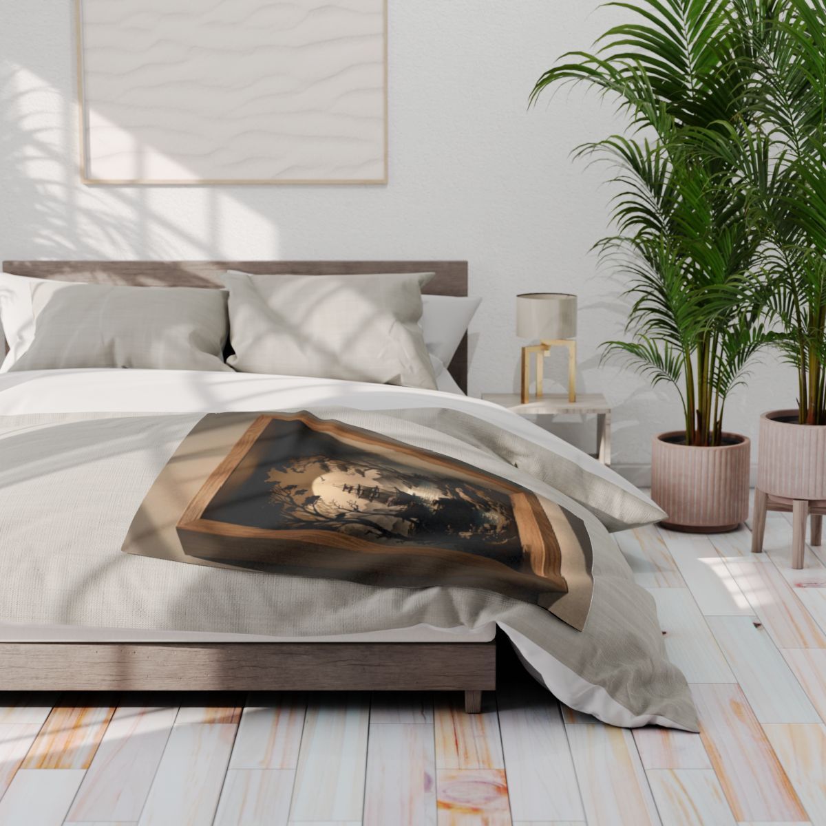 Custom Fleece Blanket with Your Design