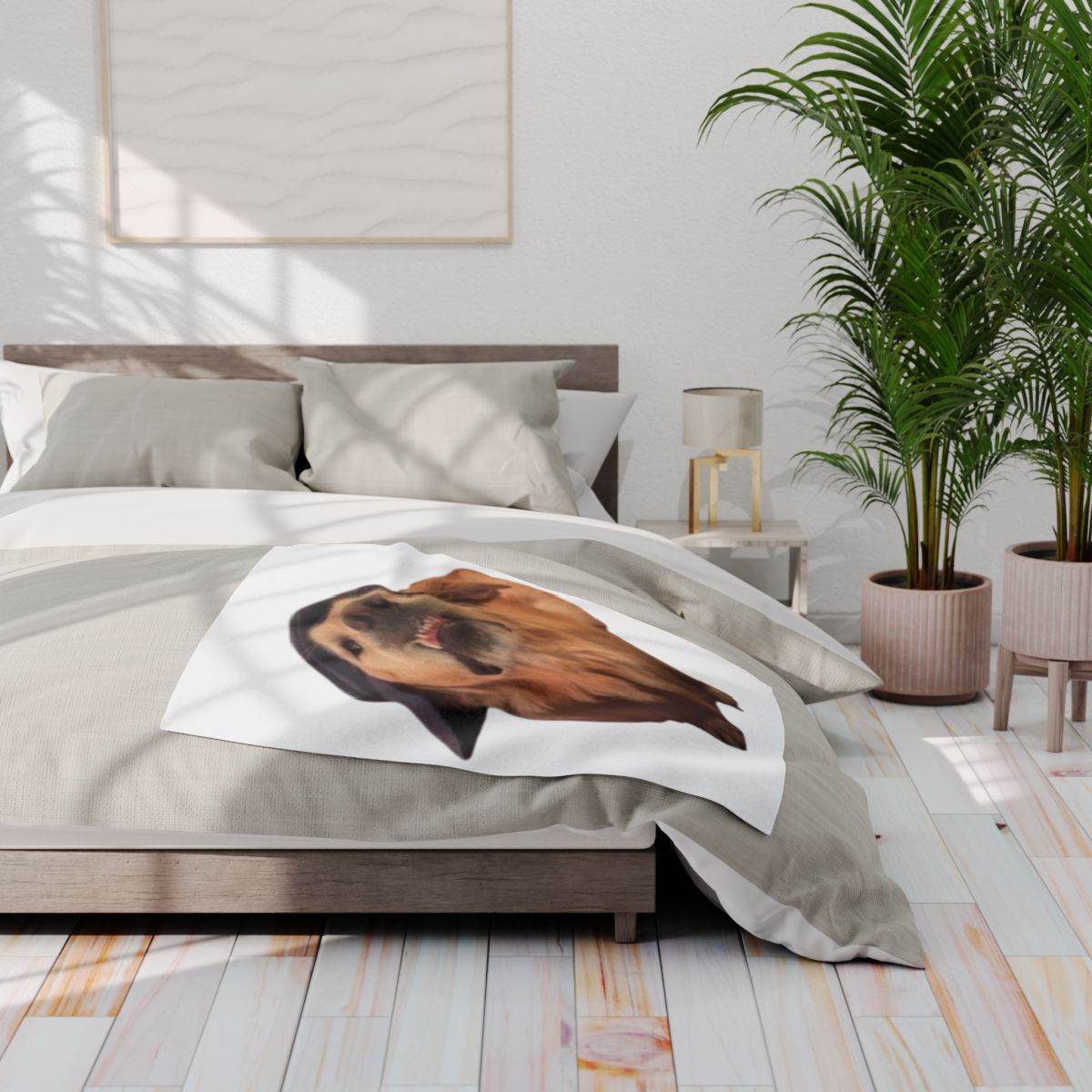 Custom Fleece Blanket with Your Design