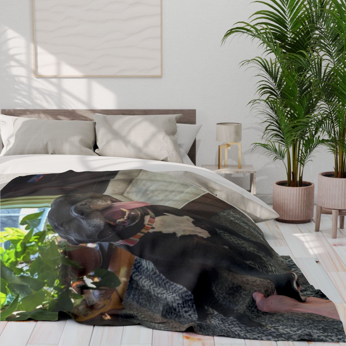 Custom Fleece Blanket with Your Design