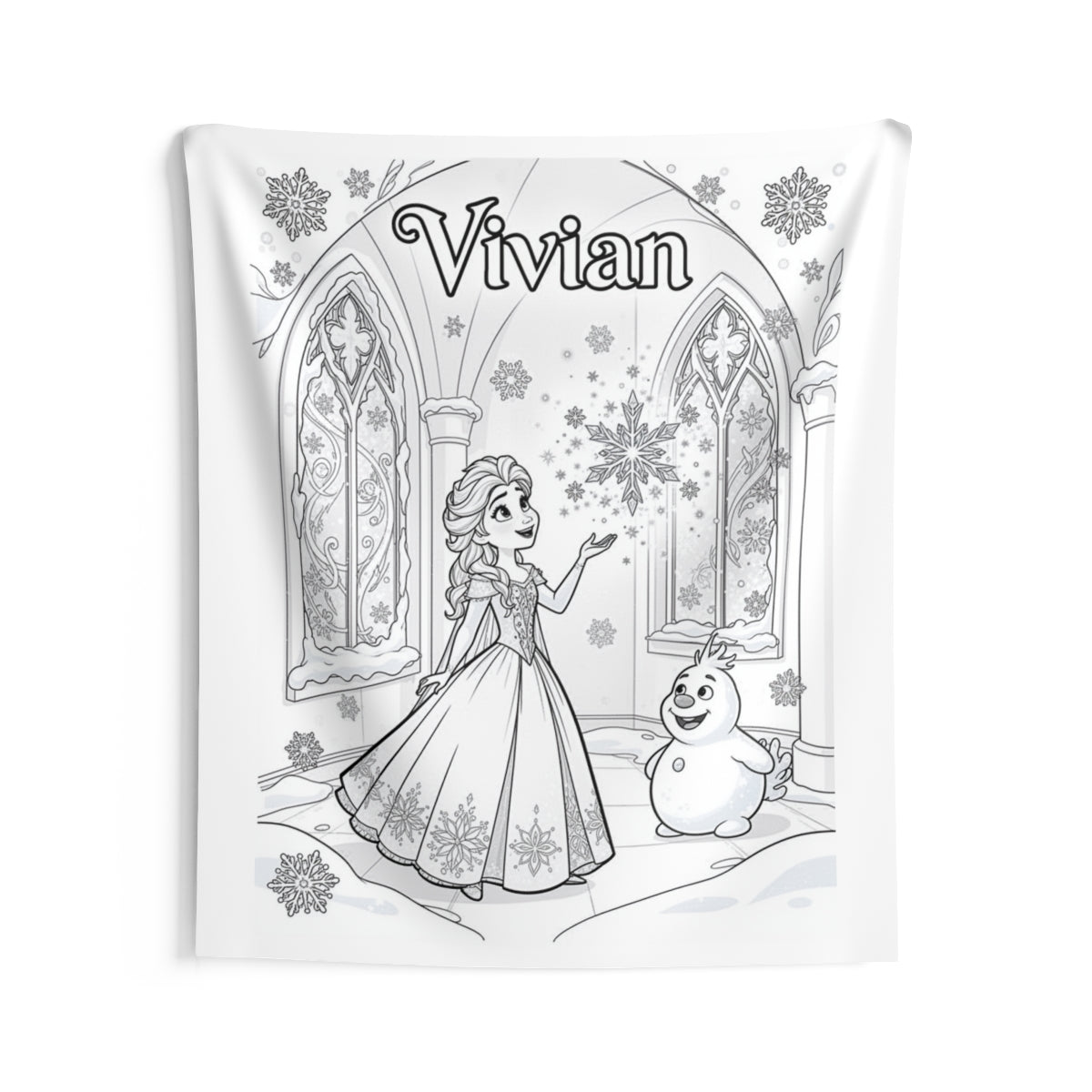 Custom Indoor Wall Tapestry with Your Design