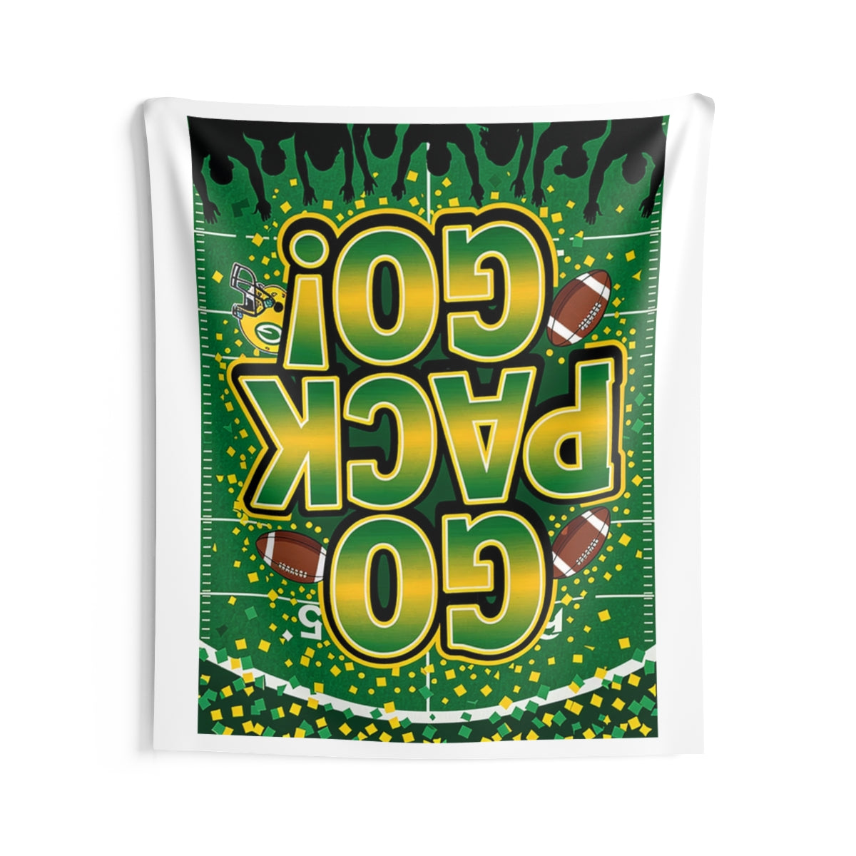 Custom Indoor Wall Tapestry Colorful Design with Fabric Markers