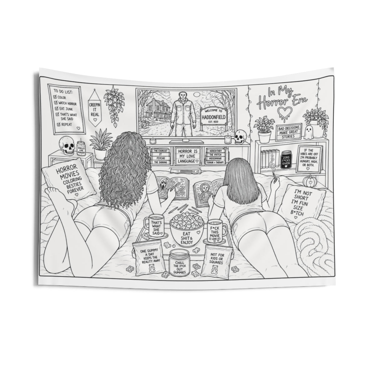 Custom Indoor Wall Tapestry with Your Design