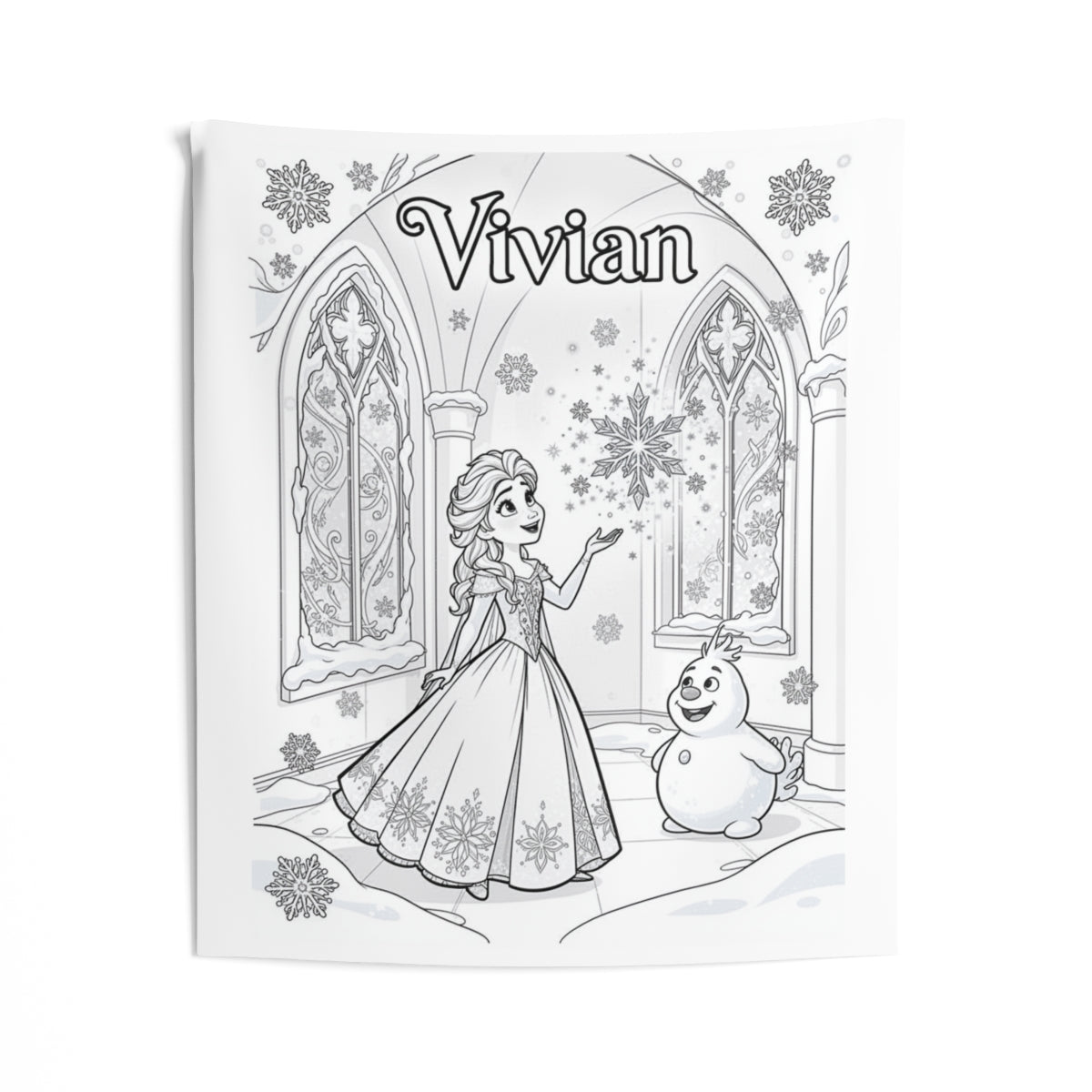 Custom Indoor Wall Tapestry with Your Design