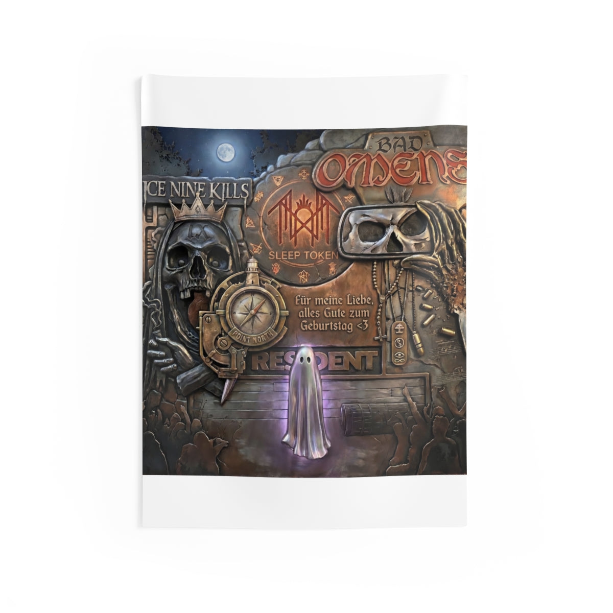 Custom Indoor Wall Tapestry with Your Design